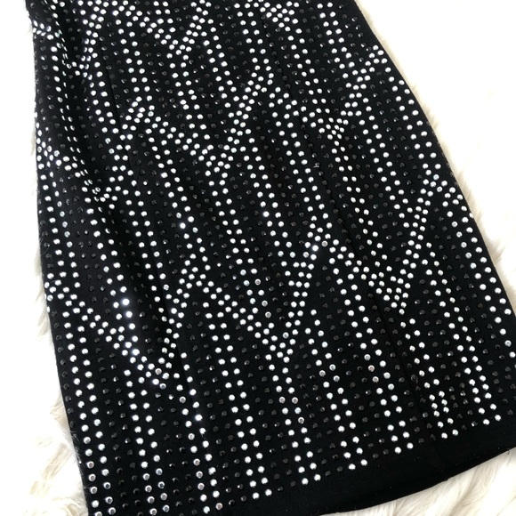 Black studded dress - Picture 6 of 7